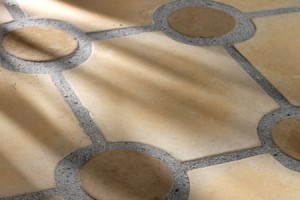 Granada Hacienda with 3x3 Round Dots Caqui