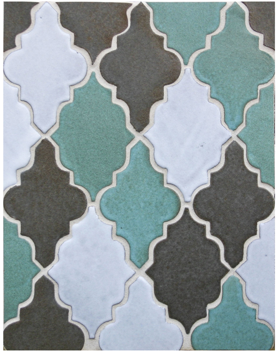 BB132 Clay Arabesque Pattern 12- Argyle Blend