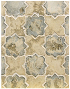 BB26 Arabesque Pattern 8c Winslet Blend.-Grout Used: Laticrete18 Sauterne--- Great tease of our arabesque series