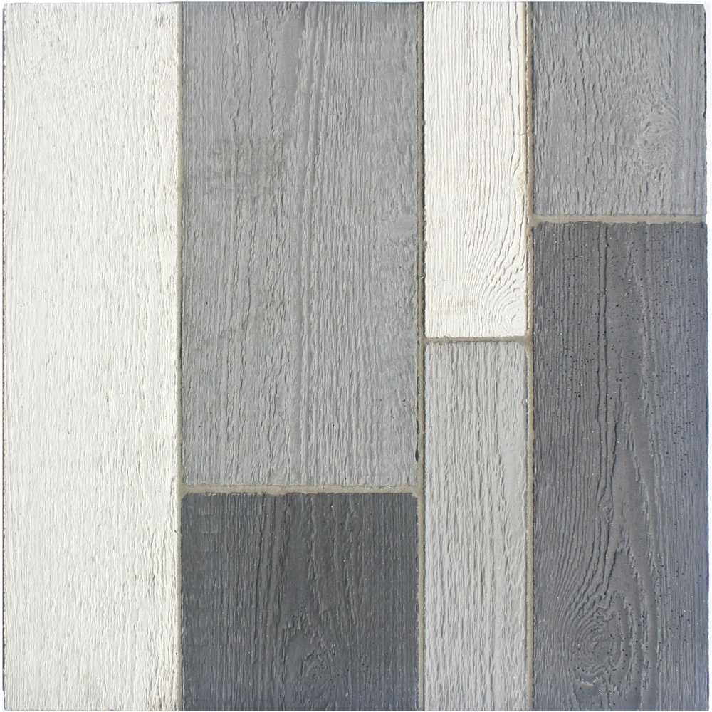 GB76 Roman Wood Cladding-Early Gray, Natural Gray, Sidewalk Gray & Charcoal Gray